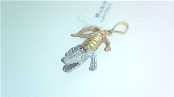 Pendente Sommer Animaletti in Oro COCCODRILLO M $/T 2.70 BGR - COCCODRILLO M $/T 2.70 BGR
